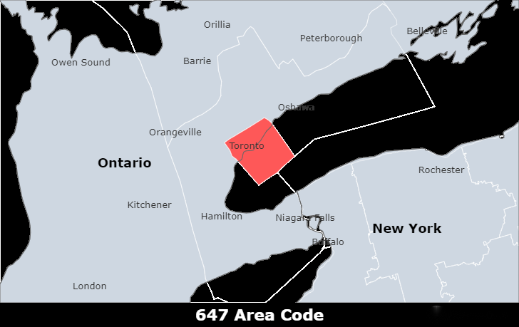What Is 647 Area Code? Location, Time Zone and Phone Number Guide